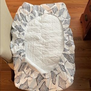 Lewis changing pad coverbought from Spearmint Love